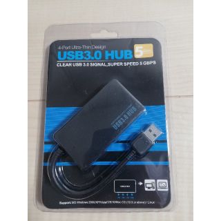 カードリーダー USB ハブ ４ポート パソコン アクセサリー 高速(PC周辺機器)