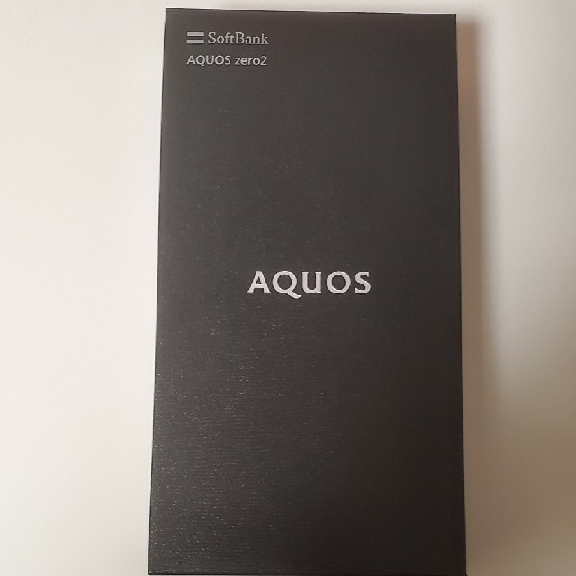 【SIMロック解除済】AQUOS ZERO2スマートフォン/携帯電話