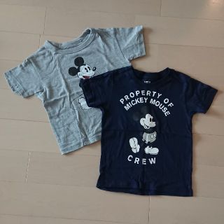 ユニクロ(UNIQLO)のUNIQLO Tシャツ 100 ２枚(Tシャツ/カットソー)