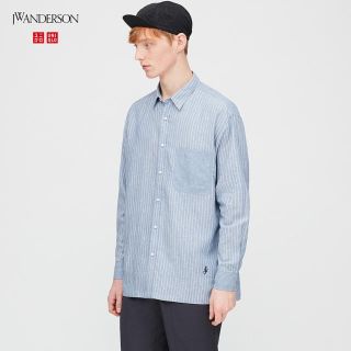 ユニクロ(UNIQLO)のUNIQLO JWANDERSONＪWアンダーソン オーバーサイズリネンブレンド(シャツ)