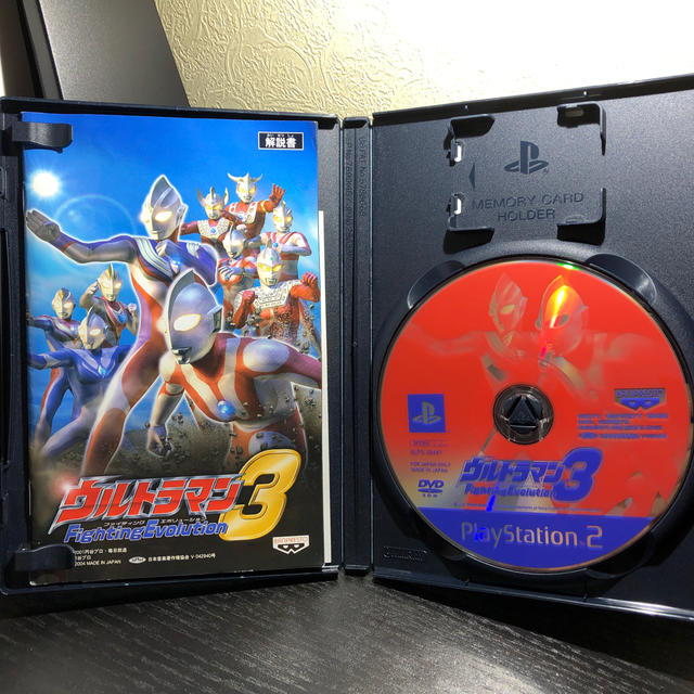 BANPRESTO(バンプレスト)のウルトラマン ファイティングエボリューション 3 PS2 エンタメ/ホビーのゲームソフト/ゲーム機本体(家庭用ゲームソフト)の商品写真