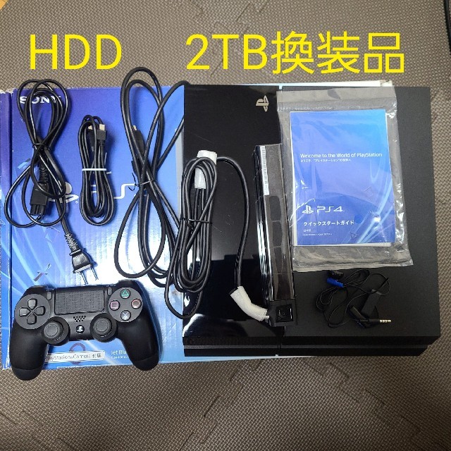 PS4 本体　HDD2TB取り付け