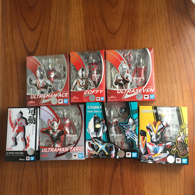 ウルトラマンs.h.figuartsまとめ売り