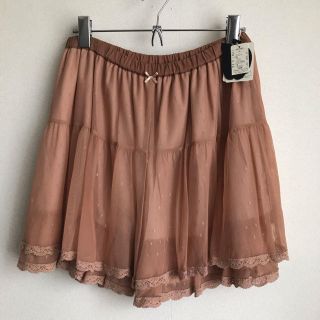 フランシュリッペ(franche lippee)のフランシュリッペ  キュロットパンツ  チュール  タグ付き(キュロット)