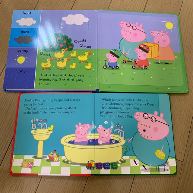 英語　Peppa Pig ペパピッグ　洋書　絵本　2冊 エンタメ/ホビーの本(絵本/児童書)の商品写真