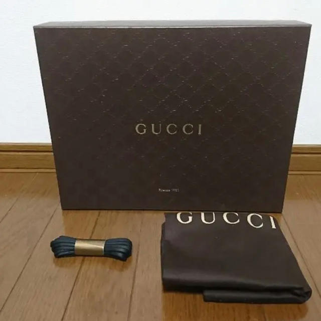 Gucci(グッチ)のGUCCI ブラックブーツ メンズの靴/シューズ(ブーツ)の商品写真