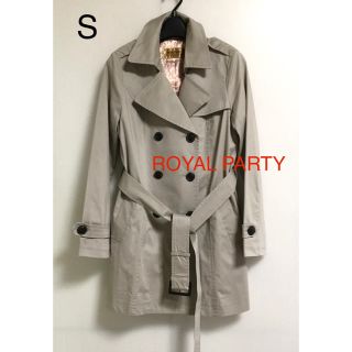 ロイヤルパーティー(ROYAL PARTY)のROYAL  PARTY トレンチコート   S(トレンチコート)