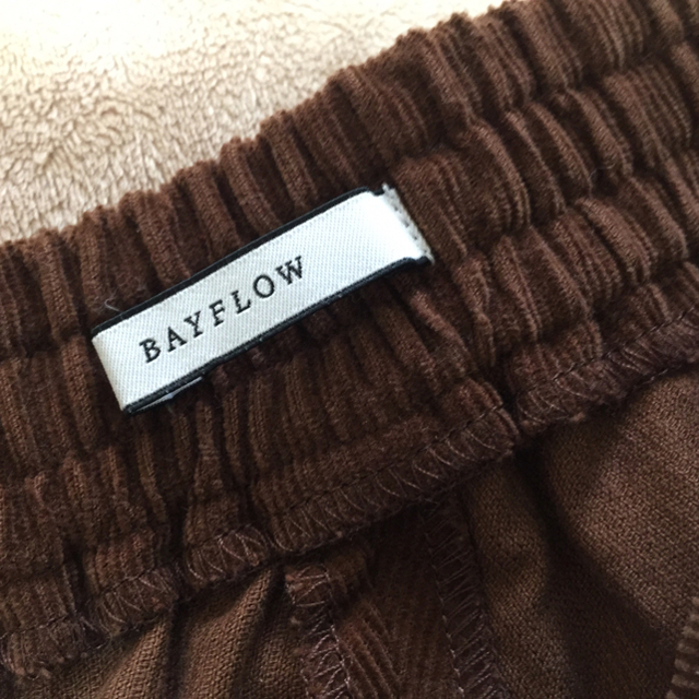 BAYFLOW(ベイフロー)のBAYFLOW ★ コーデュロイ マキシスカート ブラウン レディースのスカート(ロングスカート)の商品写真