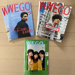 ウィゴー(WEGO)のWEGO マンスリーガイド カタログ 5冊セット　2016年〜2018年(ファッション)