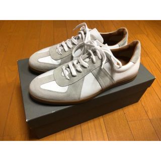 マルタンマルジェラ(Maison Martin Margiela)のしろ様専用　ボエモス ジャーマントレーナー サイズ42 26cm 新品　完売(スニーカー)