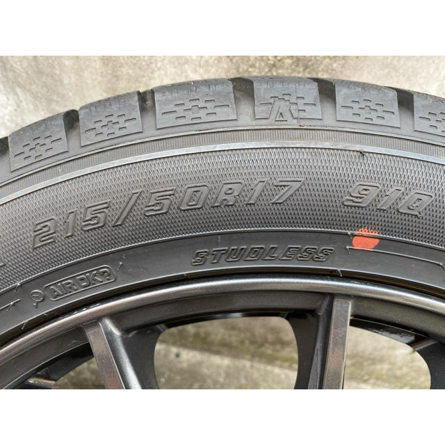 215/50R17 スタッドレスタイヤホイールセット グッドイヤー