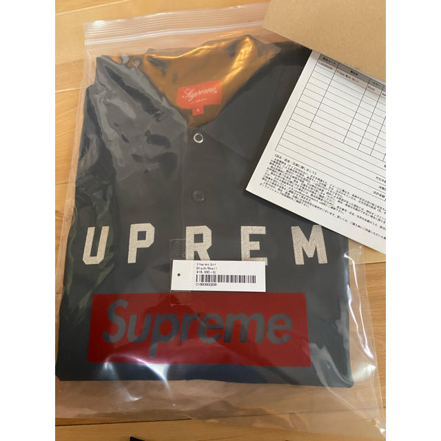 Supreme(シュプリーム)の2-Tone Work Shirt Black Sサイズ メンズのトップス(シャツ)の商品写真