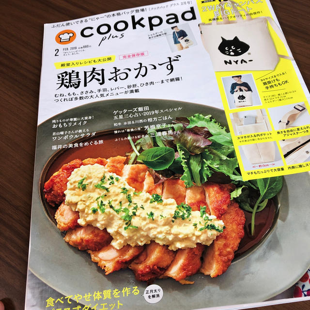 cookpad plus (クックパッドプラス) 2019年 02月号 エンタメ/ホビーの雑誌(料理/グルメ)の商品写真