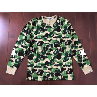 アベイシングエイプ(A BATHING APE)のA BATHING APE CAMO LONG SLEEVE TEE (Tシャツ/カットソー(半袖/袖なし))