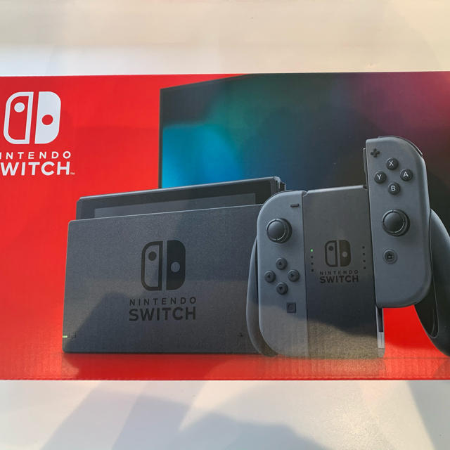 店舗印あり！Nintendo Switch Joy-Con(L)/(R) グレーのサムネイル