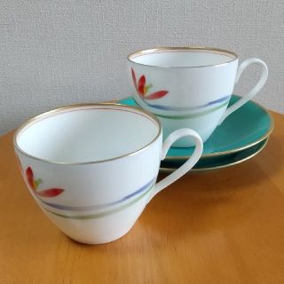 コウランシャ(香蘭社)の香蘭社 カップ&ソーサー  2客セット(食器)