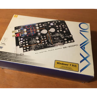 オンキヨー(ONKYO)のONKYO SE200 PCI マルチアダプタ付き(PCパーツ)