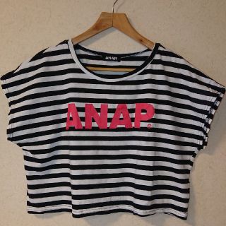 アナップ(ANAP)のANAP ボーダーTシャツ M 中古(Tシャツ(半袖/袖なし))