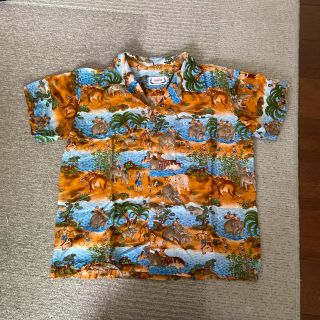 アロハシャツ？　kids シャツ(Tシャツ/カットソー)