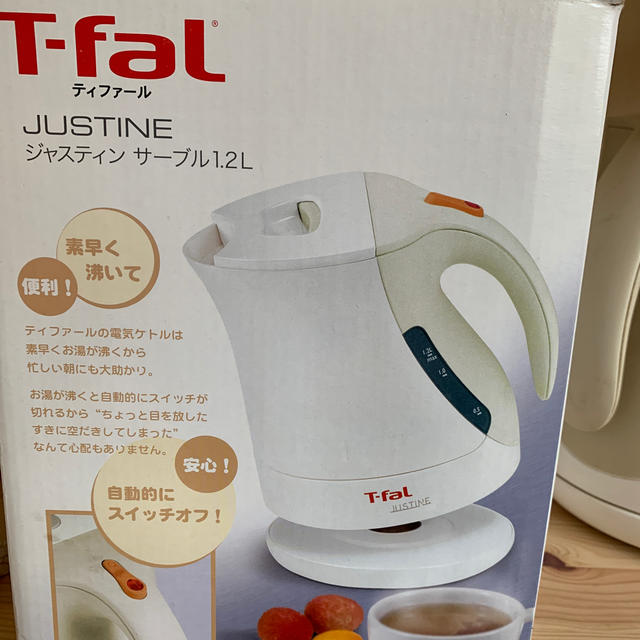 T-fal(ティファール)のティファール　1.2L 中古品 スマホ/家電/カメラの生活家電(電気ケトル)の商品写真