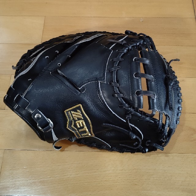 ZETT(ゼット)の中古 BRCL10 ZETTゼット ネオステイタス キャッチャーミット スポーツ/アウトドアの野球(グローブ)の商品写真