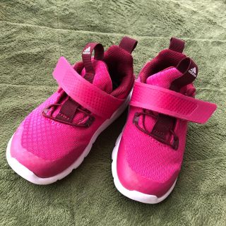 アディダス(adidas)のadidas スニーカー　ピンク　14cm 女の子 アディダス(スニーカー)