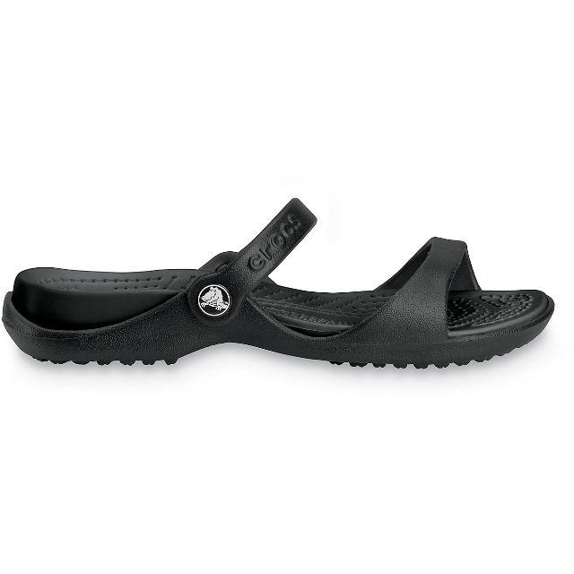 crocs(クロックス)の22cm crocs クロックス クレオ Cleo Black ブラック W6 レディースの靴/シューズ(サンダル)の商品写真