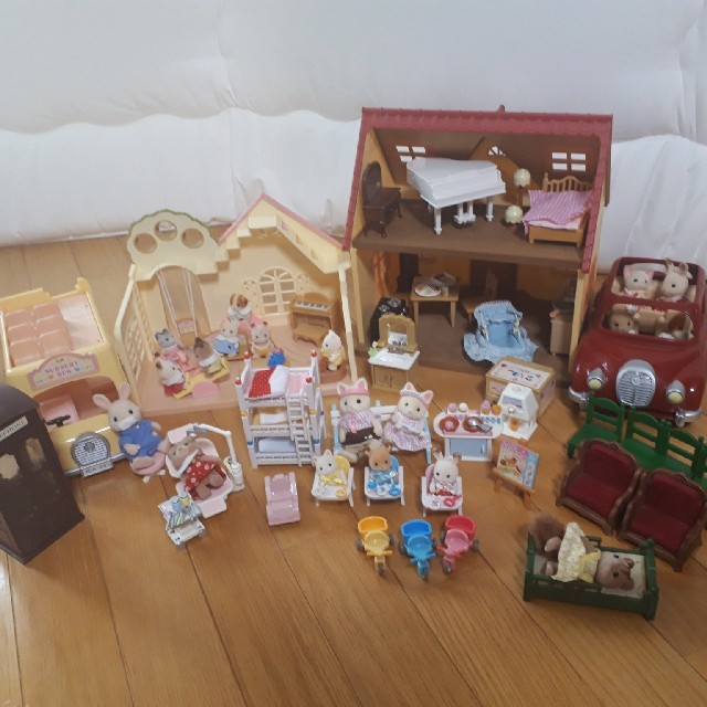 シルバニア　中古品 キッズ/ベビー/マタニティのおもちゃ(ぬいぐるみ/人形)の商品写真