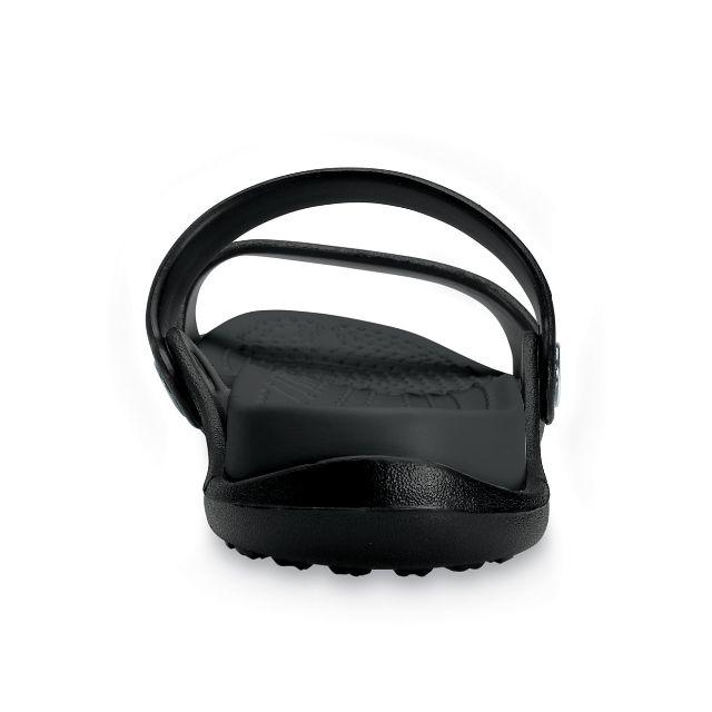 crocs(クロックス)の24cm crocs クロックス クレオ Cleo Black ブラック W8 レディースの靴/シューズ(サンダル)の商品写真