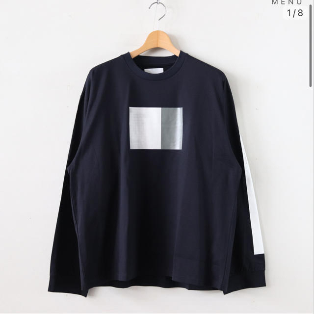 COMOLI(コモリ)のOVERSIZED LONG SLEEVE TEE Sサイズ メンズのトップス(Tシャツ/カットソー(七分/長袖))の商品写真