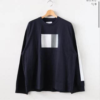 コモリ(COMOLI)のOVERSIZED LONG SLEEVE TEE Sサイズ(Tシャツ/カットソー(七分/長袖))