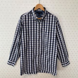 トミーヒルフィガー(TOMMY HILFIGER)の✳️トミーヒルフィガー✳️メンズ✳️長袖ボタンダウンシャツ✳️ワイシャツ(シャツ)