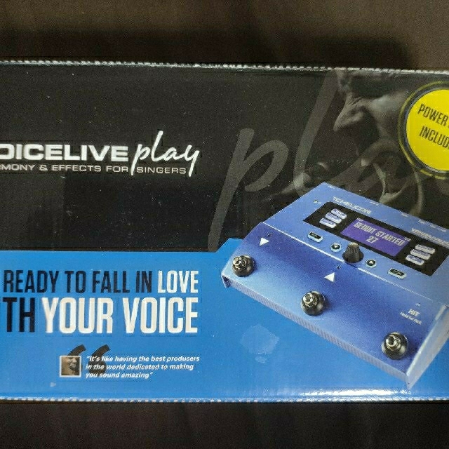 TC HELICON VOICE LIVE PLAY ボーカルエフェクター-