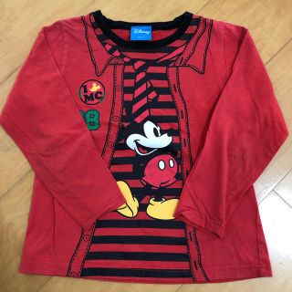 ディズニー(Disney)のミッキーマウス　長袖Tシャツ　120 cm (Tシャツ/カットソー)