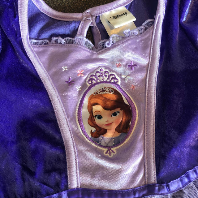 Disney(ディズニー)のお値下げ　ワンピース　ドレス　プリンセス　ソフィア キッズ/ベビー/マタニティのキッズ服女の子用(90cm~)(ドレス/フォーマル)の商品写真
