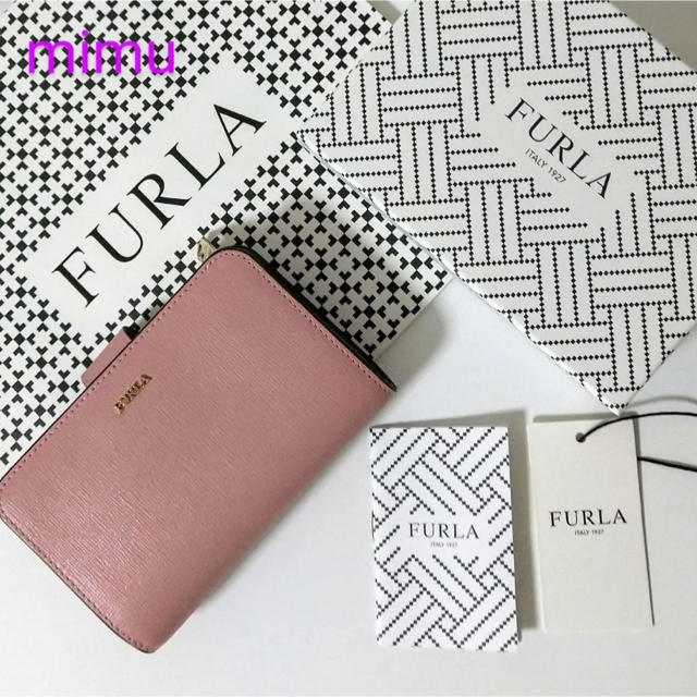 【新品】 FURLA BABYLON 2020年新作 二つ折り財布 ピンク