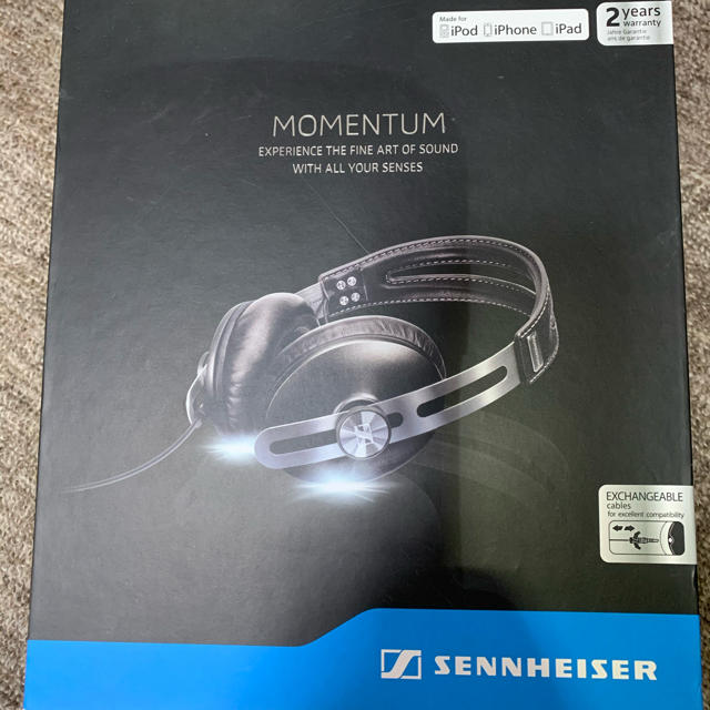 SENNHEISER(ゼンハイザー)のゼンハイザーmomentum スマホ/家電/カメラのオーディオ機器(ヘッドフォン/イヤフォン)の商品写真