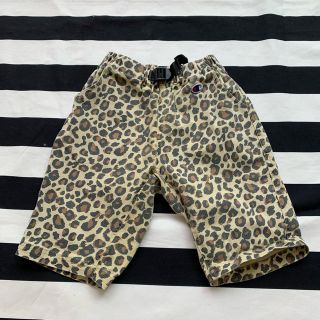 チャンピオン(Champion)のチャンピオン　ハーフパンツ　ヒョウ柄　size130(パンツ/スパッツ)