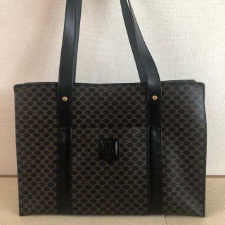 セリーヌ(celine)の★Rin様専用★CELINE セリーヌ トートバッグ マカダム柄 ダークブラウン(トートバッグ)