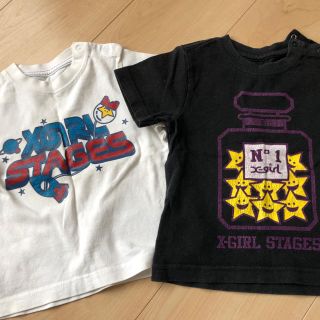 エックスガールステージス(X-girl Stages)のX-girlのＴシャツ(Ｔシャツ)