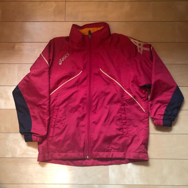 asics(アシックス)の美品　アシックス Jr. ブレーカージャケット120cm キッズ/ベビー/マタニティのキッズ服男の子用(90cm~)(ジャケット/上着)の商品写真