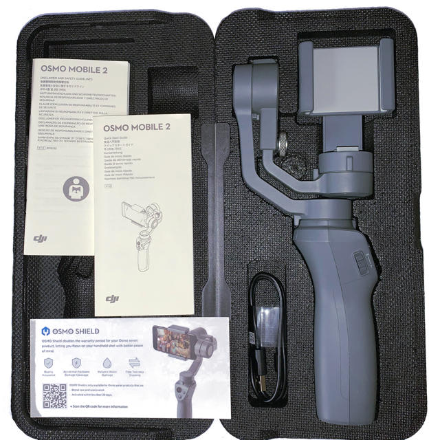 れキズはあ dji OSMO MOBILE2 スマートホン用3軸ジンバル だった