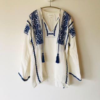 イザベルマラン(Isabel Marant)のイザベルマラン  刺繍　ブラウス(シャツ/ブラウス(長袖/七分))