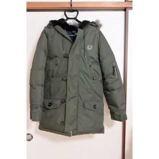 フレッドペリー(FRED PERRY)の新品 フレッドペリー ダウン ミリタリーコート N3-B カーキ S FRED (ダウンジャケット)