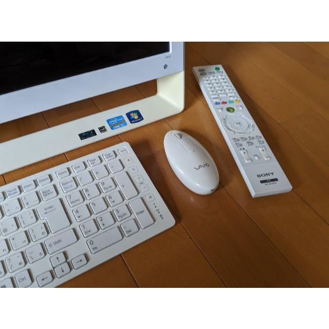 タブレット SONY - VAIO TV付きパソコン VPCJ238FJ/W Office付きの通販