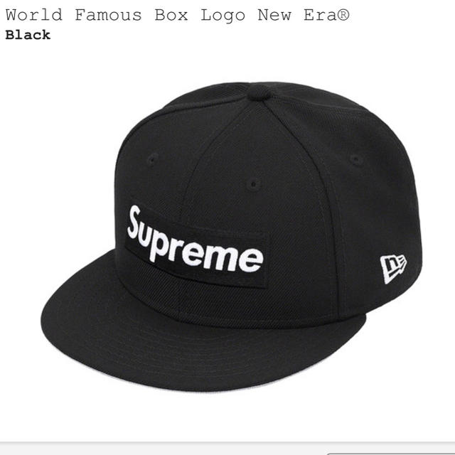 BlackSIZESupreme Box Logo New Era シュプリーム ニューエラ 黒