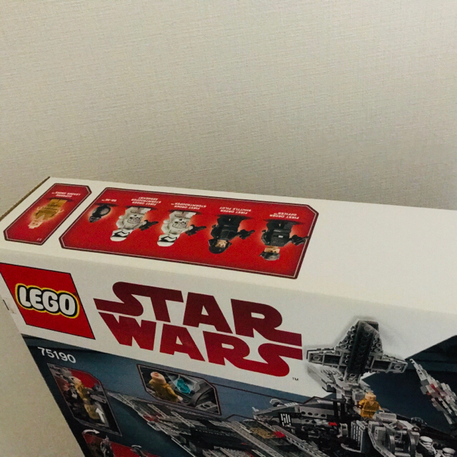 スターウォーズ 75190 互換 スターデストロイヤーと主要キャラ3体