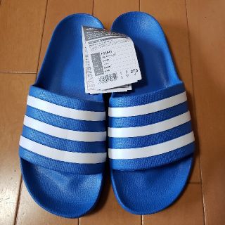 アディダス(adidas)のアディダス サンダルADILETTE AQUAブルー27.5㎝(サンダル)