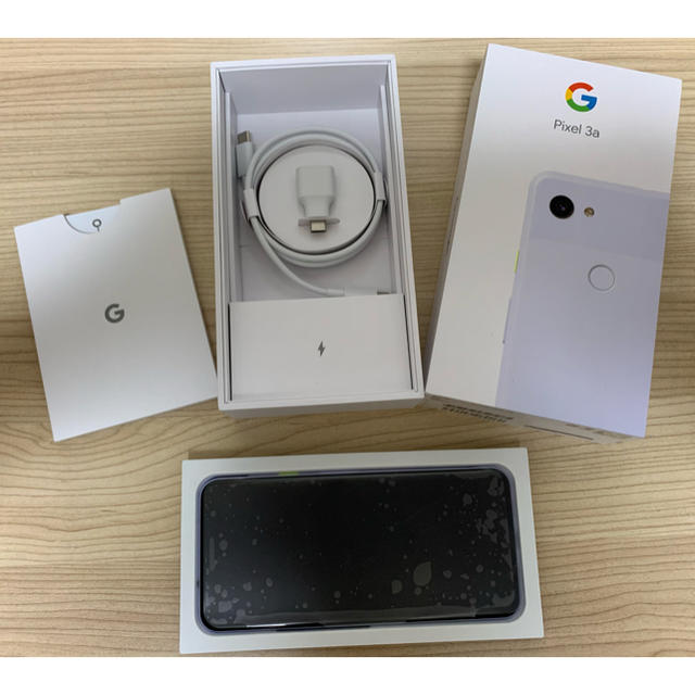 【お値下げ】Google Pixel3a  限定色　SIMロック解除済　新品