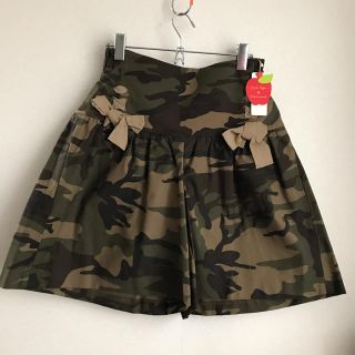 フランシュリッペ(franche lippee)のフランシュリッペ  迷彩　キュロットパンツ  リボン(キュロット)